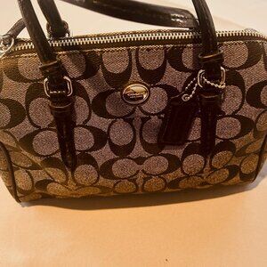 Coach Black and Gray Original purse